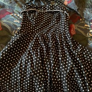 Rockabilly polka dot dress